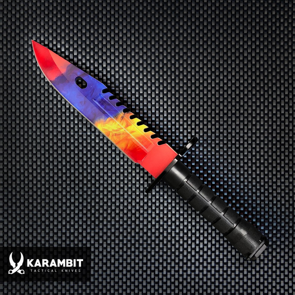 Official M9 Bayonet Marble Fade Knife Replica