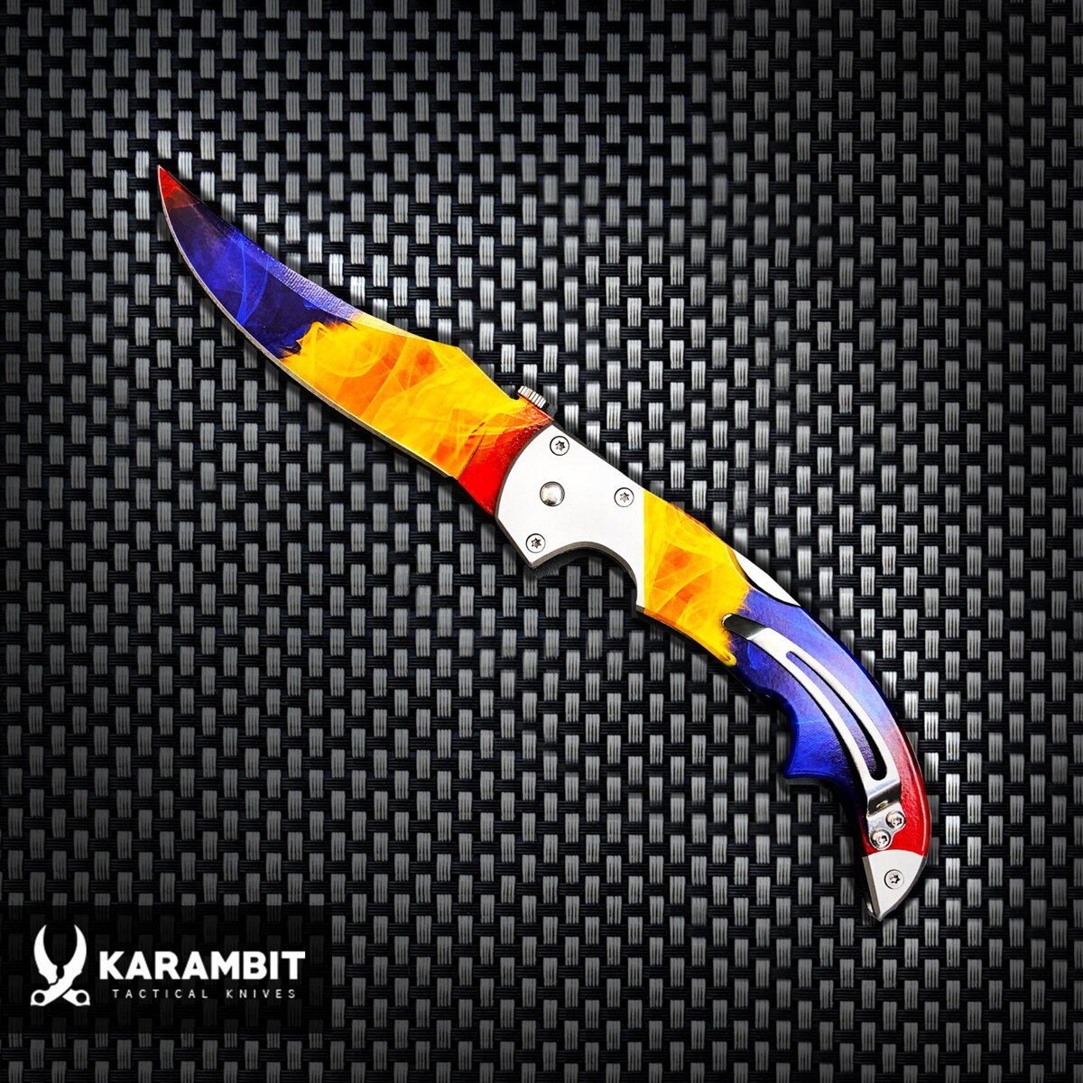 Official Falchion Knife Marble Fade Replica