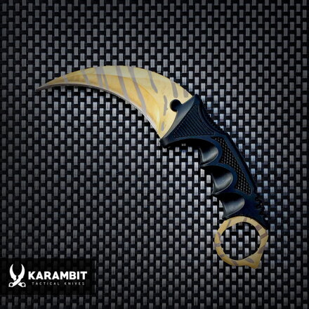 KARAMBIT Tiger Tooth Gold