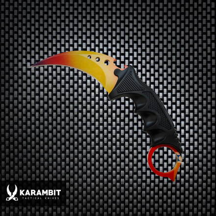 KARAMBIT Yellow Blood